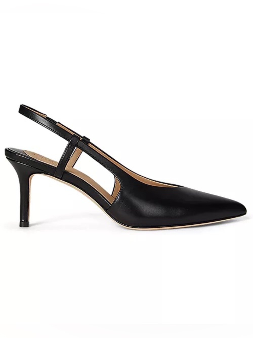 Lauren Ralph Lauren Leather Khloe Slingback Pump Size 6